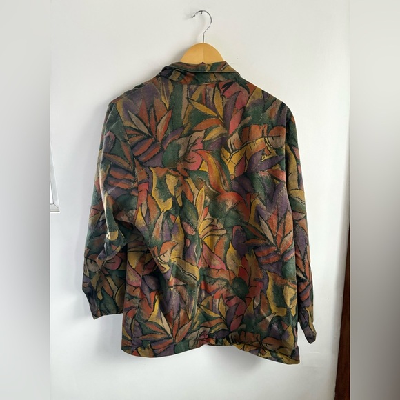 VINTAGE “cream”| made in Canada oversized abstract blazer | - Picture 5 of 5